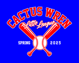 Official Cactus Wren Bats Tee