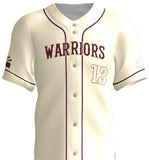 Official AZ Warriors Replica Player Game Jersey